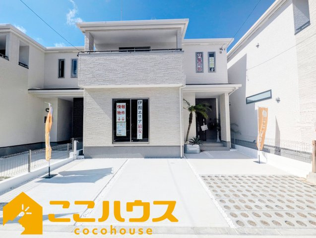 浦添市伊祖5丁目　新築戸建て　全3棟　B号棟の駐車場|駐車並列3台
