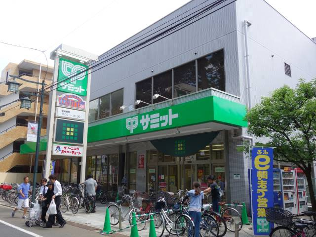 杉並区梅里１丁目のアパートの周辺