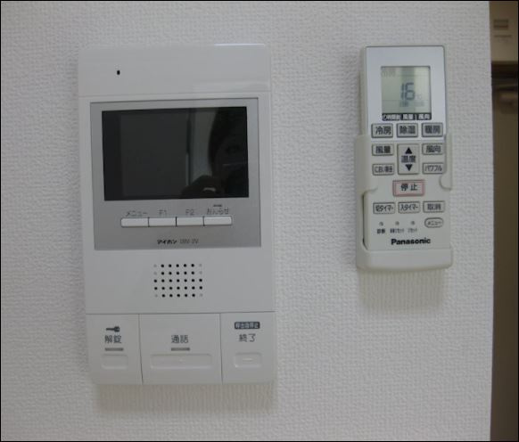 杉並区梅里１丁目のアパートのセキュリティ|ＴＶインターフォン