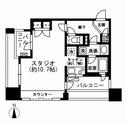 レジディア　市ヶ谷
