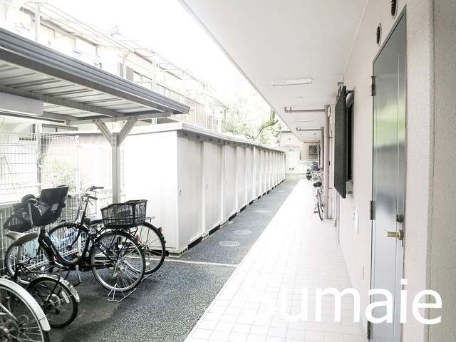 ラポール５番館のその他共用部分|倉庫も使えます！！