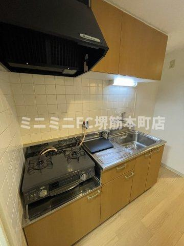 グラマシー心斎橋東のキッチン