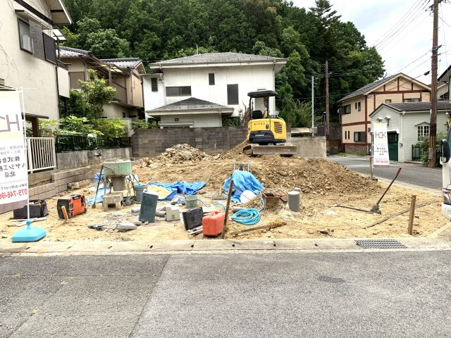 京都市左京区岩倉花園町　新築一戸建の外観