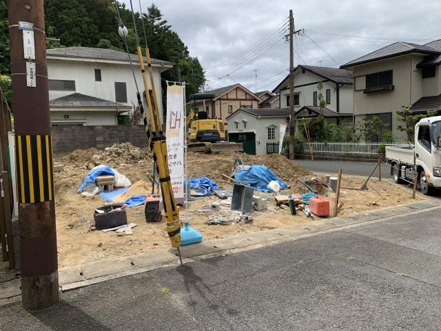 京都市左京区岩倉花園町　新築一戸建の外観