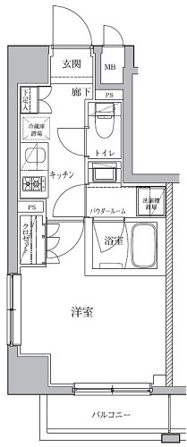 ル・サレーヴの間取り
