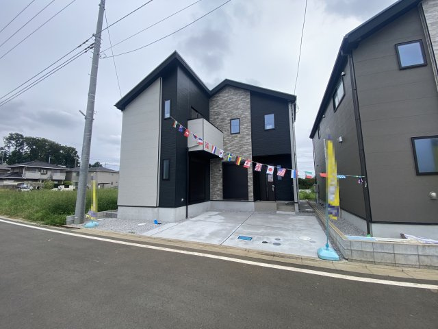 所沢市上安松14期　新築2棟の前面道路含む現地写真