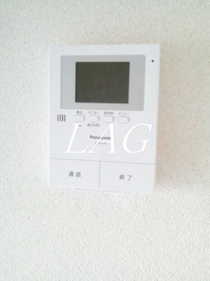 【セキュリティ】 | ＳＴメゾン相模原 | モニター付きインターホンです。