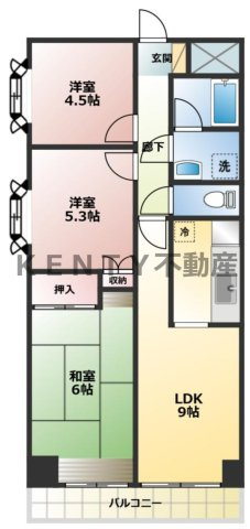 【間取り】 | フラットフォーレスト
