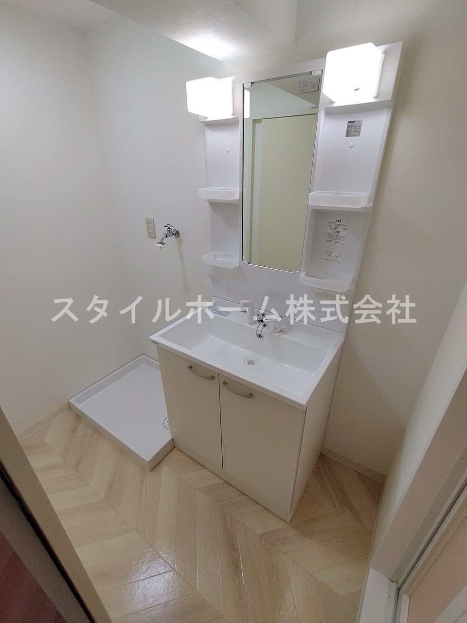 クレストパレス学園前の洗面所