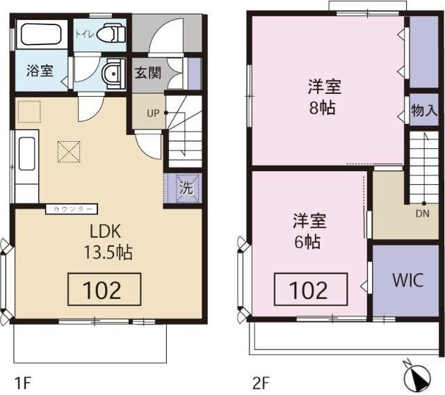シャルマンコートの間取り
