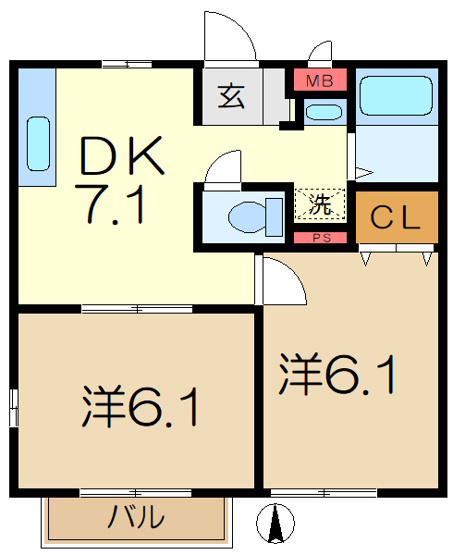 【間取り】 | ＳＴコーポ