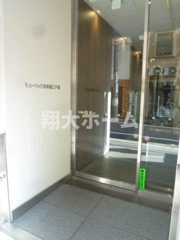 ヒューリック浅草橋江戸通のエントランス