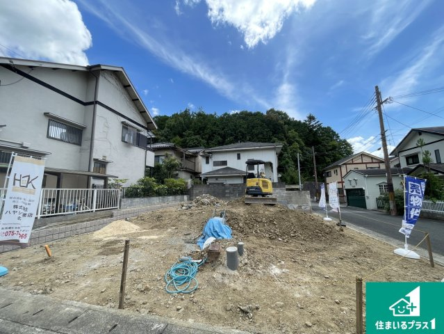 京都市左京区岩倉花園町　第9期　新築一戸建ての外観|現在建築中！落ち着いた街並みで新生活を始めることが出来そう！周辺の物件も併せてご紹介させて頂きます！