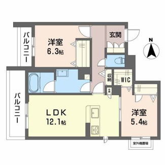 【間取り】 | シャーメゾン金岡公園