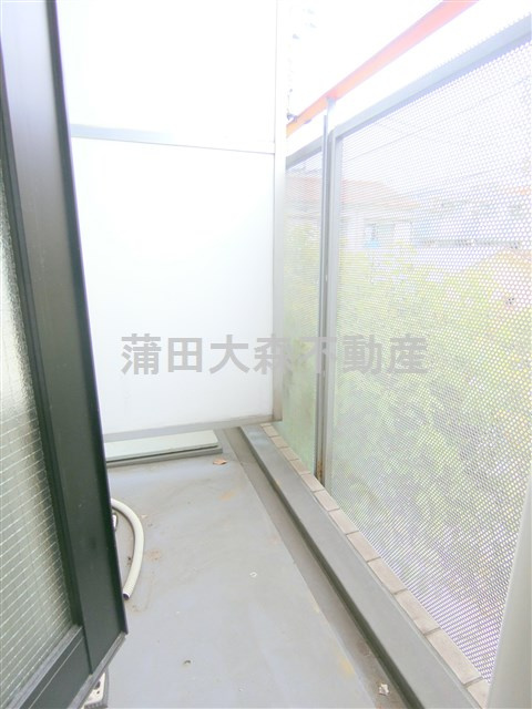 エヴェナール大森のバルコニー