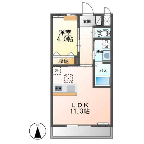 【間取り】 | プランドールＡ