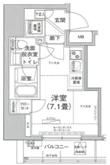 【間取り】 | アイルカナーレ品川南
