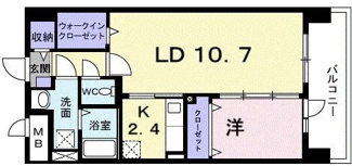 【間取り】 | アベニール国立 | 間取りです。