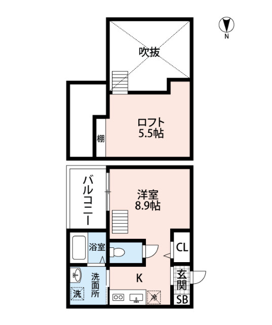 Adonisの間取り