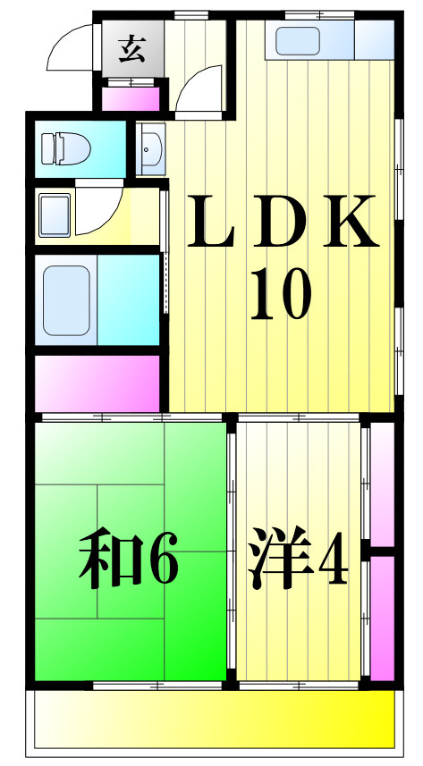 渡辺ビルの間取り