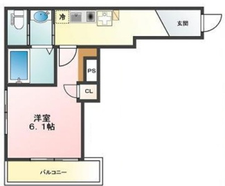 【間取り】 | ファースト月島 | 間取りです。