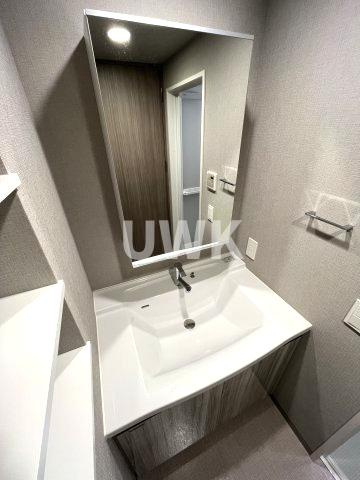 名古屋市中区栄５丁目の賃貸マンションの洗面所