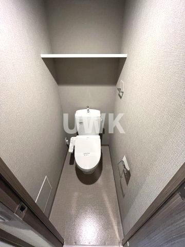 名古屋市中区栄５丁目の賃貸マンションのトイレ