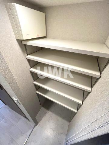 名古屋市中区栄５丁目の賃貸マンションの収納