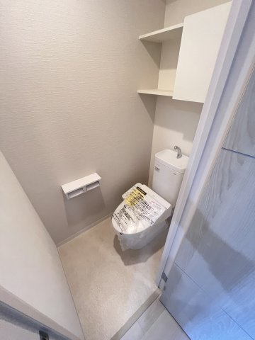 大阪市城東区成育２丁目の賃貸マンションのトイレ