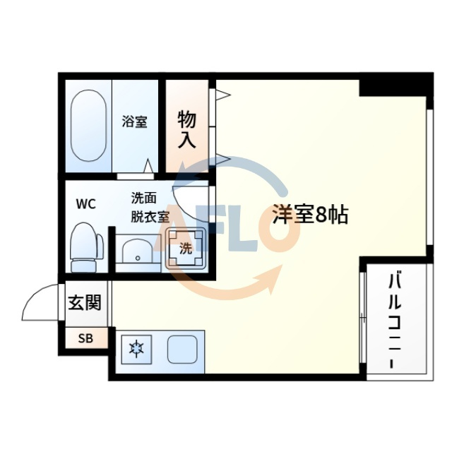 301の間取り|セシリア九条　間取り