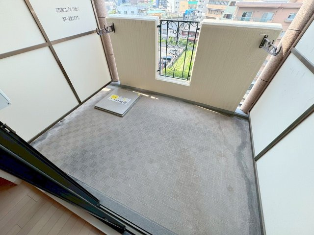 Luxe淡路のバルコニー