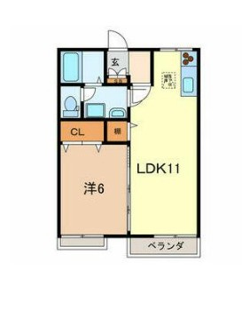 コスモハイツの間取り