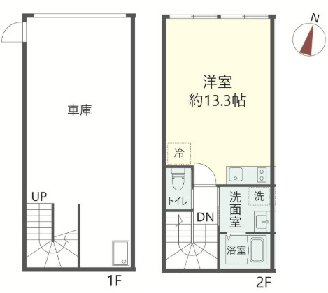 ＧＡＲＡＩＬ　神戸東灘の間取り