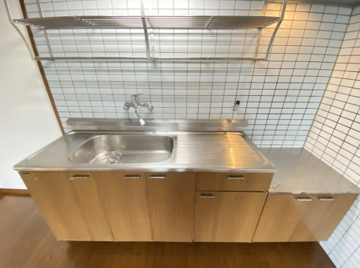 熊本市東区長嶺東３丁目の賃貸マンションのキッチン