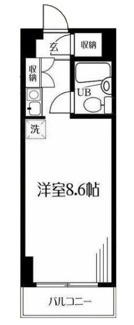 【間取り】 | ハイツ鹿島の森 | 間取りです。