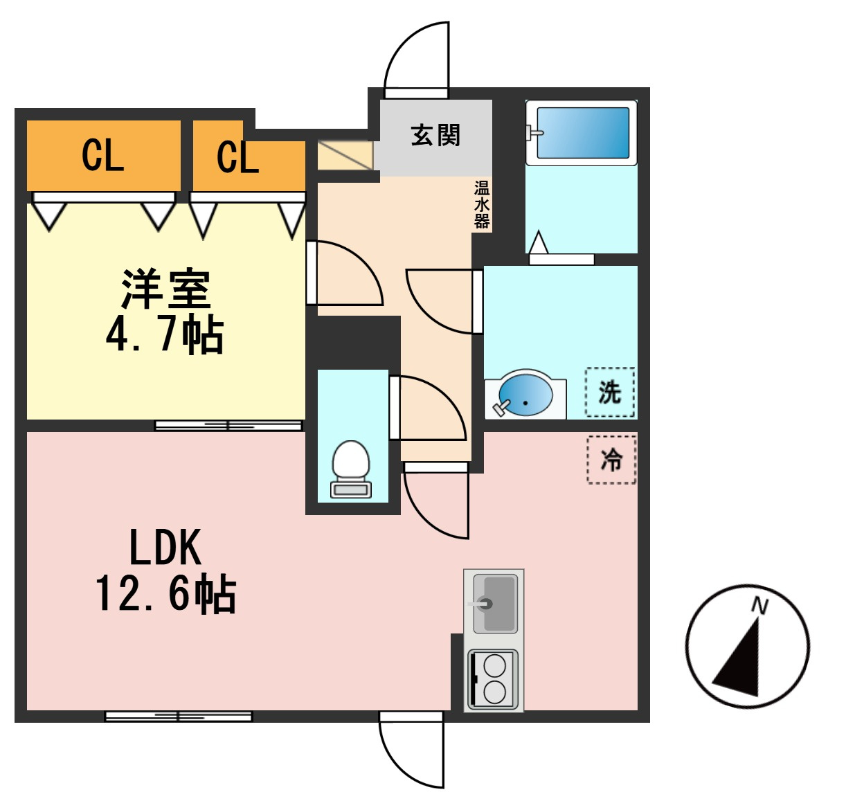 Lotso亀有の間取り