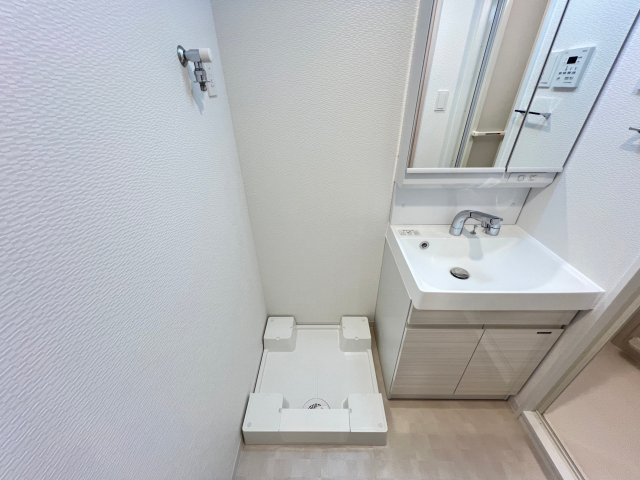 S-RESIDENCE難波大国町Tresの洗面所