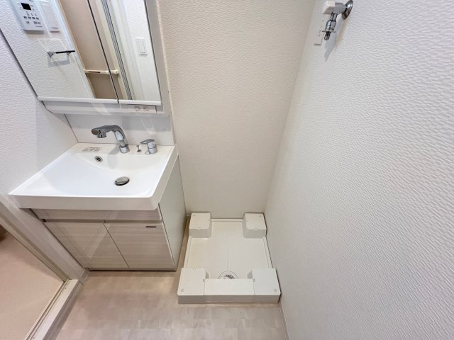 S-RESIDENCE難波大国町Tresの洗面所