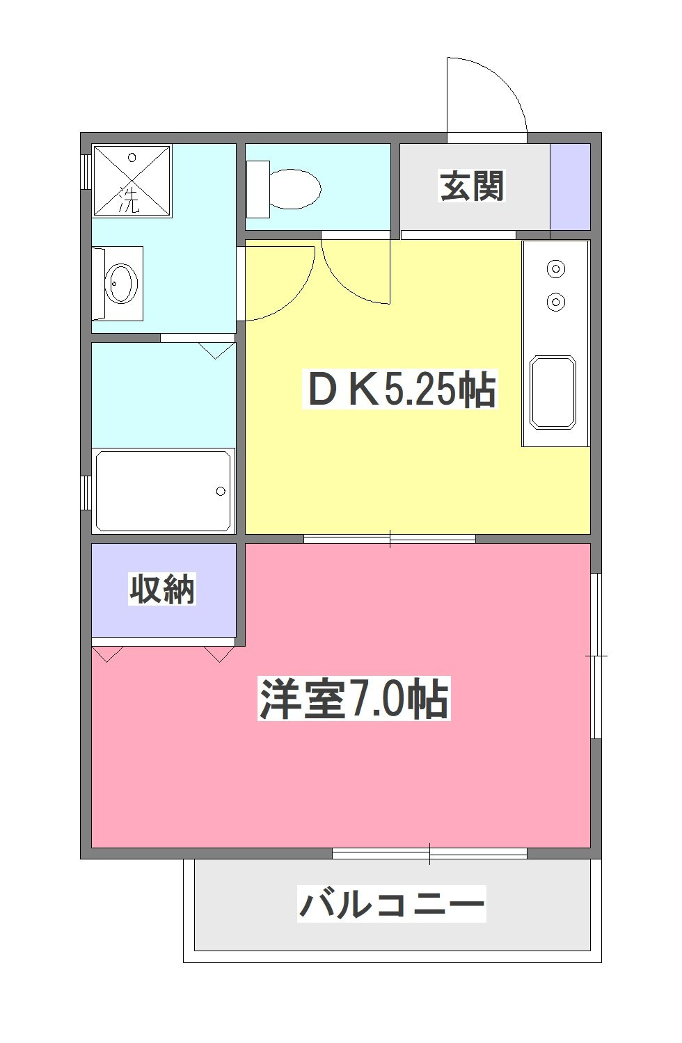 Ｌｅｇａｔｏ篠の間取り