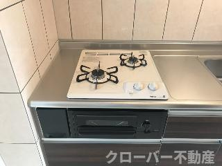 キャロット　Ｃのキッチン|2口ガスコンロ