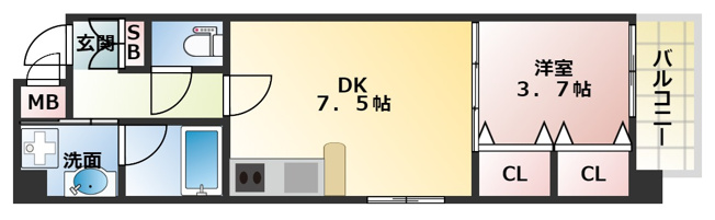 【間取り】 | ラルテ天王寺
