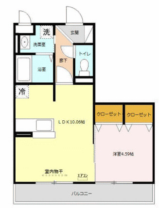 【間取り】 | ロワジール（D-ROOM）