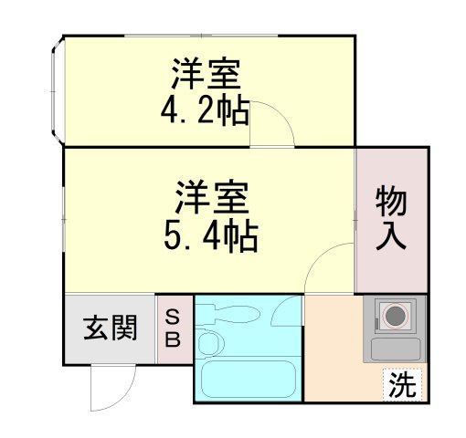 青木マンションの間取り