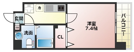 【間取り】 | リアーレ北田辺
