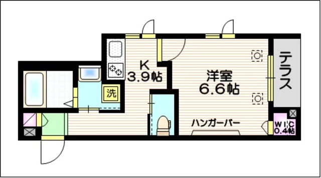 ヴィラ南浦和の間取り
