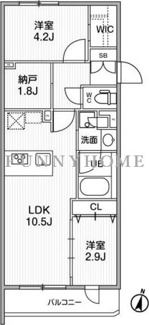 【間取り】 | ・ルネサンスコート学芸大学
