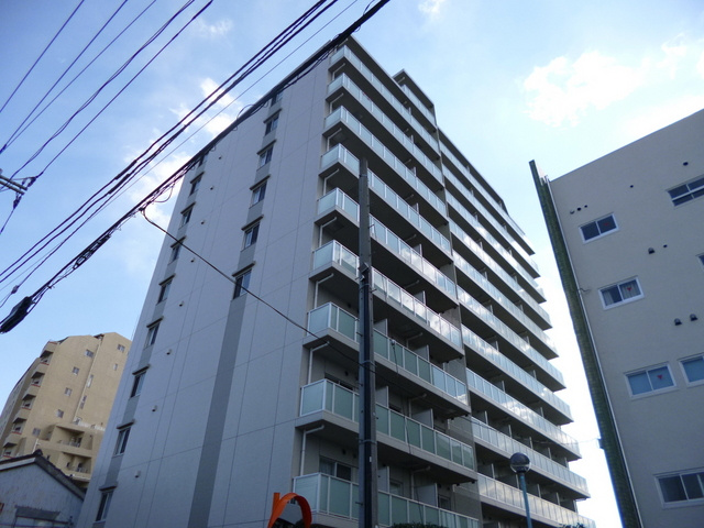 プルス上十条の外観|綺麗なマンションです