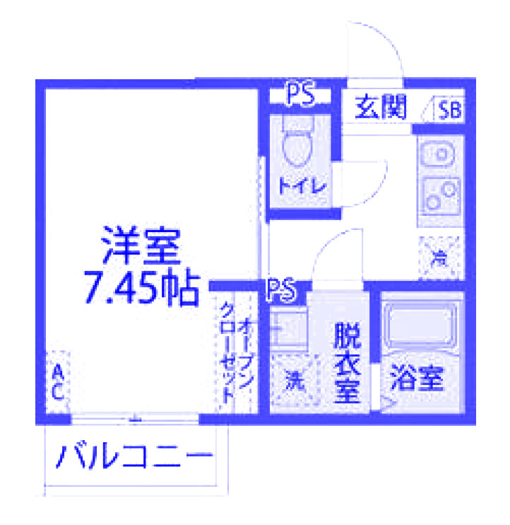 カインドネス北浦和の間取り