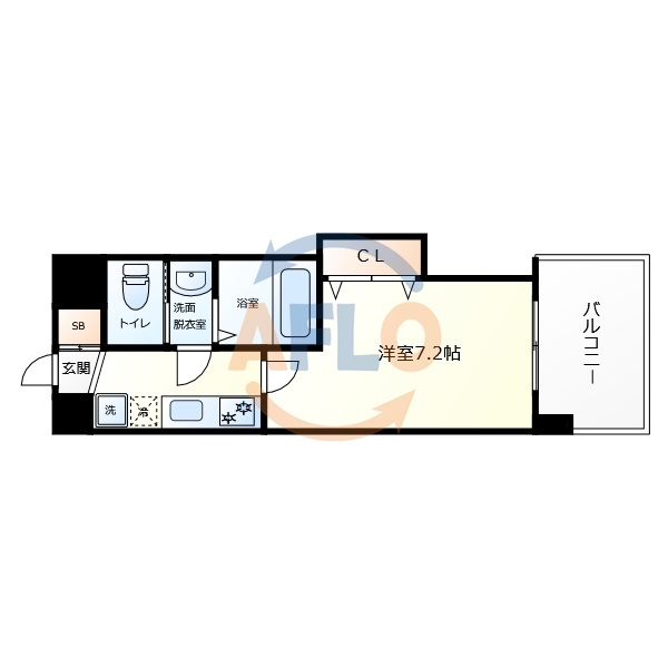 Luxe鶴見の間取り|Luxe鶴見　間取り