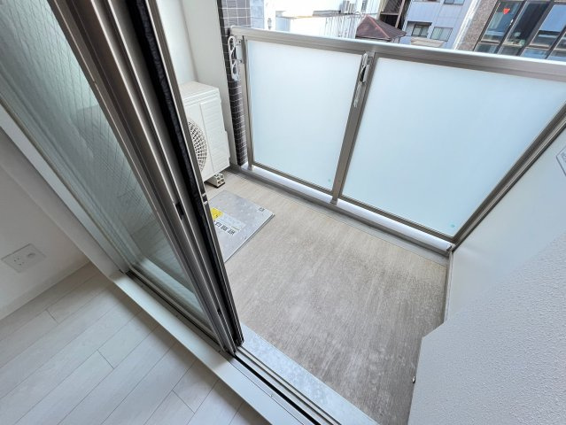 ラ フォルム鎗屋町のバルコニー